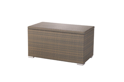 Alfresco Home Medium Sicuro Wicker Cushion Storage Box with Hydraulic Lid - 353-1816