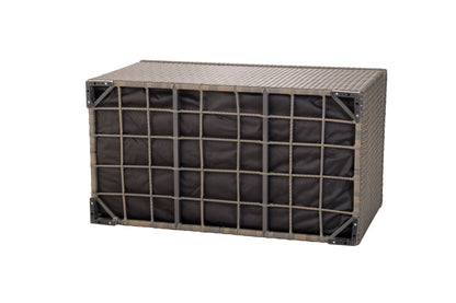 Alfresco Home Medium Sicuro Wicker Cushion Storage Box with Hydraulic Lid - 353-1816