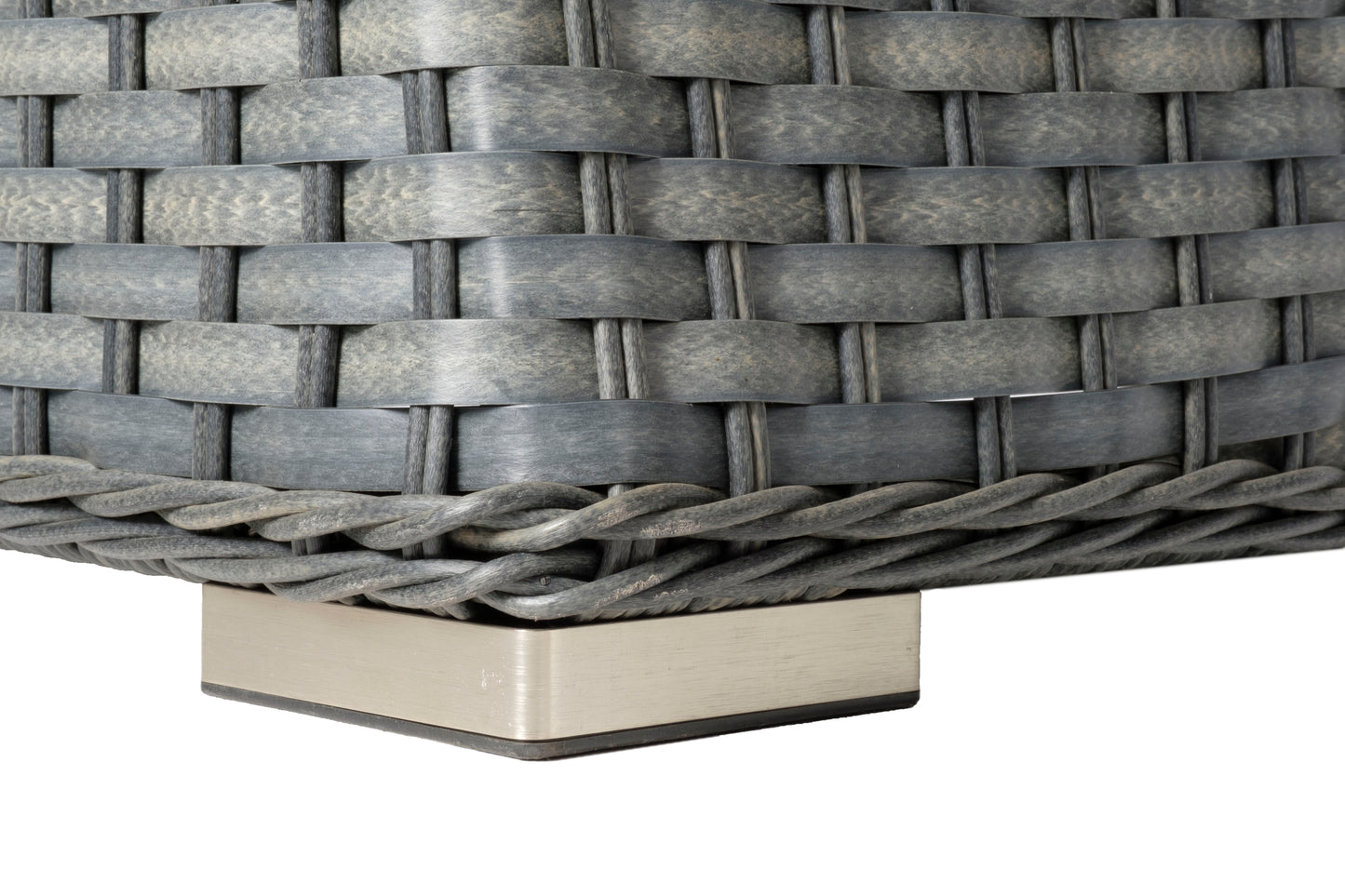 Alfresco Home Palisades All Weather Wicker 4 Piece Seating Group with Cushions - 353-3001