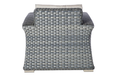 Alfresco Home Palisades All Weather Wicker 4 Piece Seating Group with Cushions - 353-3001