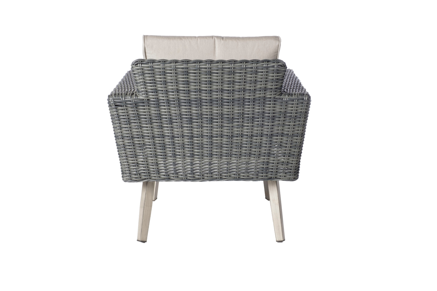 Alfresco Home Castlewood All Weather Wicker 4 Piece Seating Group with Cushions - 353-3002