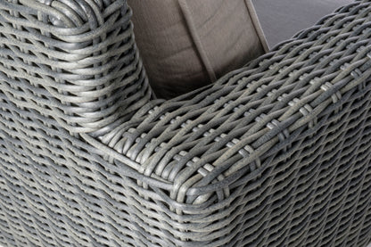 Alfresco Home Castlewood All Weather Wicker 4 Piece Seating Group with Cushions - 353-3002