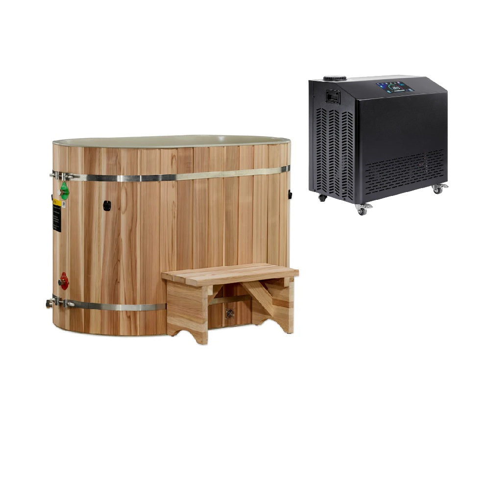 Dynamic Cold Therapy DCT Oval Barrel Cold Plunge