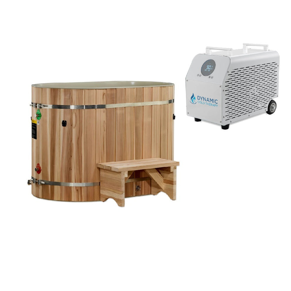 Dynamic Cold Therapy DCT Oval Barrel Cold Plunge