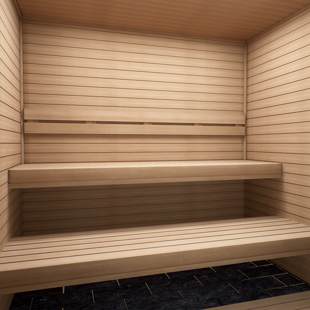 Hotass Saunas ST57-D1 Sauna Wood Package 5x7