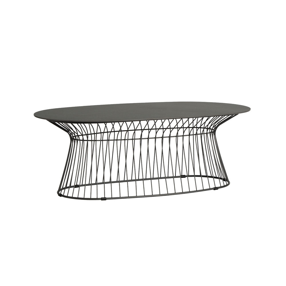 Lloyd Flanders Escape 47.5" Oval Cocktail Table - 309044