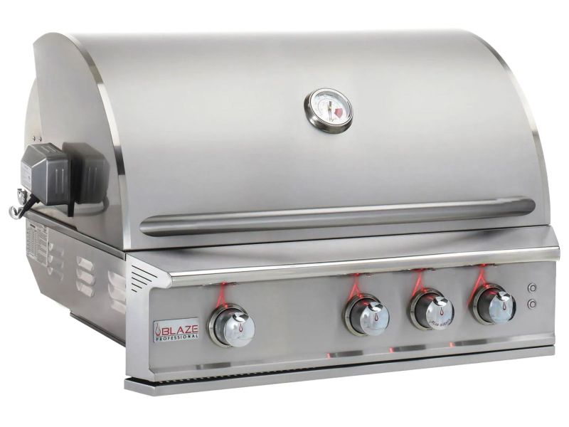Blaze 4-Burner LTE+ Marine Grade 32-Inch 4-Burner Built-In Propane Gas Grill