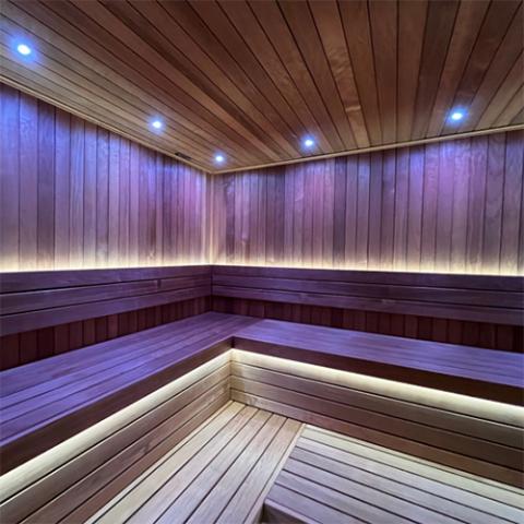 Prosaunas Universal Sauna Light Kit with 16-Ft Flexible LED Strip - 128151