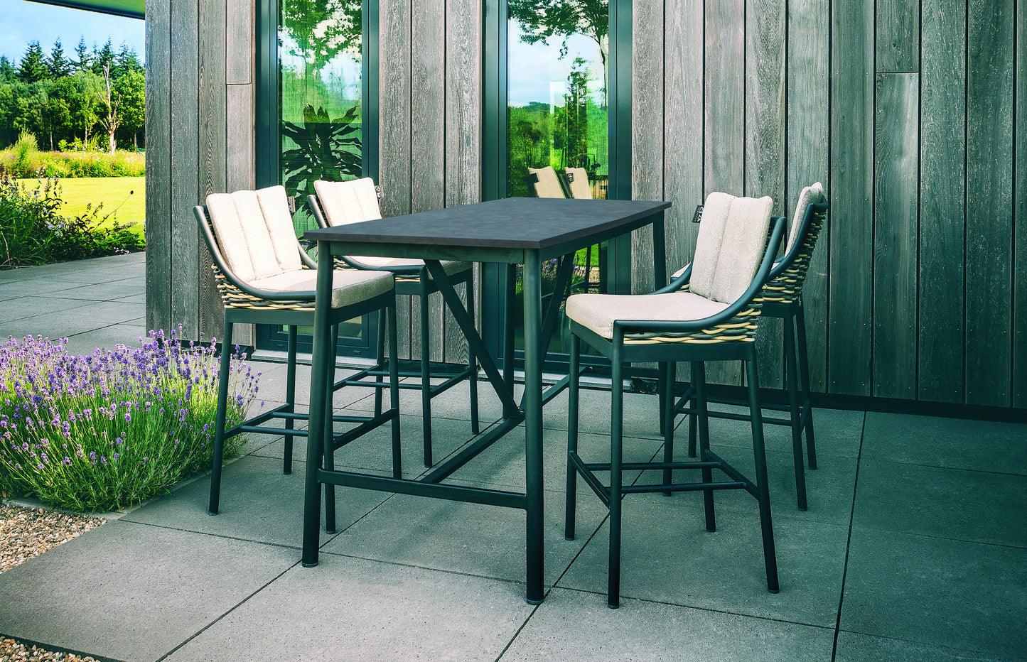 Alfresco Home Milou Gathering Chair, Cushions Inclusive - 40-999-1722