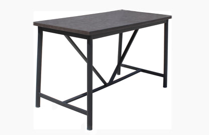 Alfresco Home Jasper 59" Rectangular LWC Gathering Table with Umbrella Hole - 40-999-1725