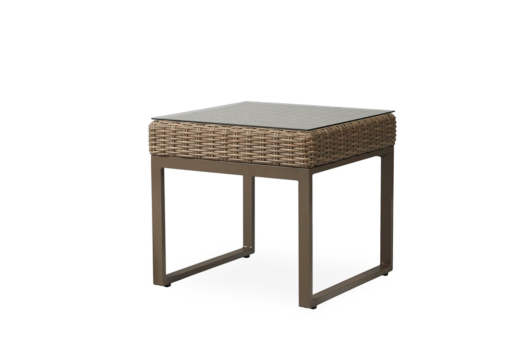 Lloyd Flanders Milan 25" Square End Table - 475043