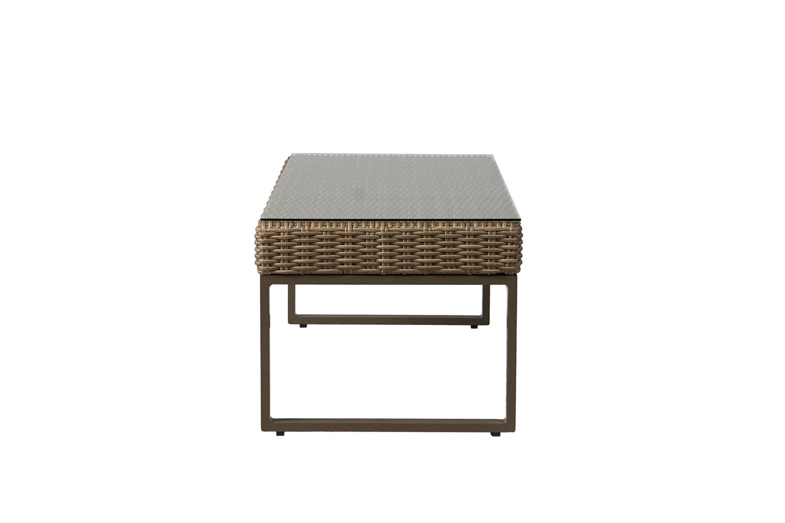 Lloyd Flanders Milan 48.5" Rectangular Cocktail Table - 475044