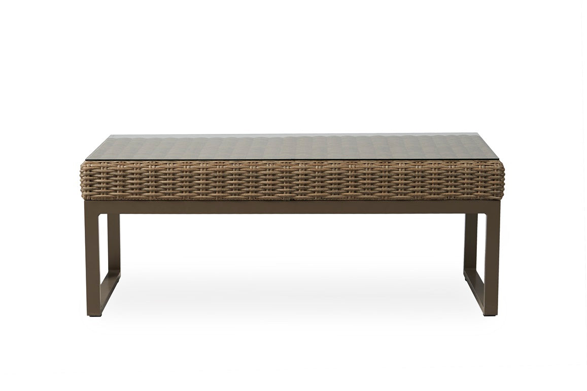 Lloyd Flanders Milan 48.5" Rectangular Cocktail Table - 475044
