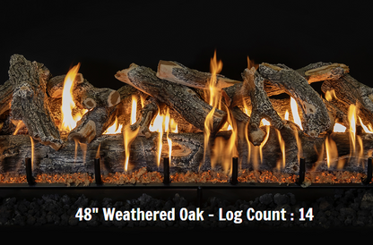 Grand Canyon Gas Logs Arizona Weathered Oak Log Sets, 18” to 60”