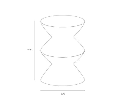 SUNPAN Union End Table
