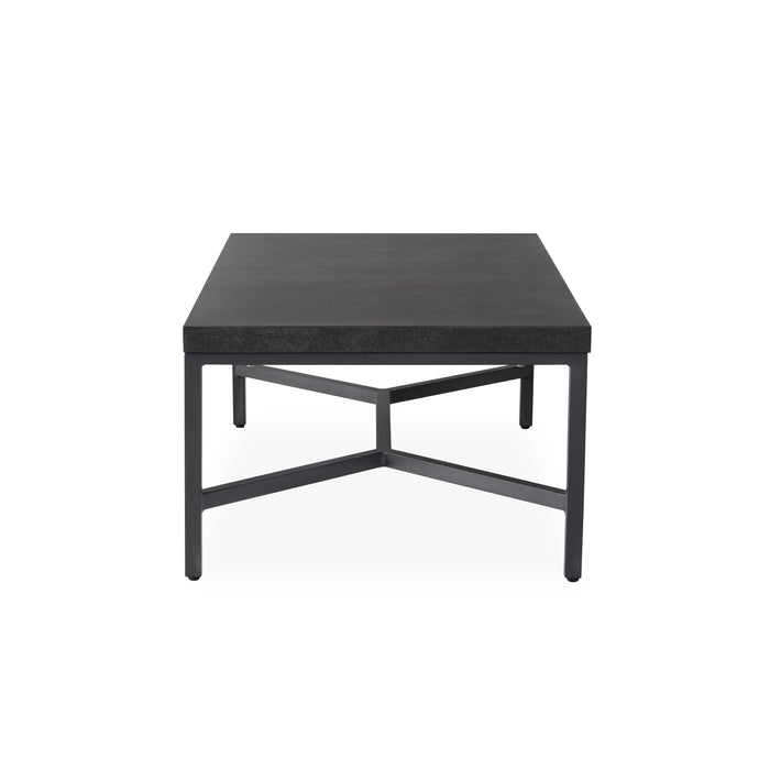 Lloyd Flanders Universal Accessories Rectangular Cocktail Table in Matte Anthracite - 486444