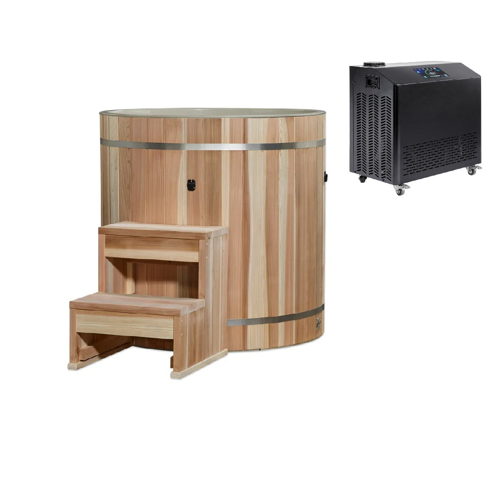 Dynamic Cold Therapy PVC Barrel Cold Plunge