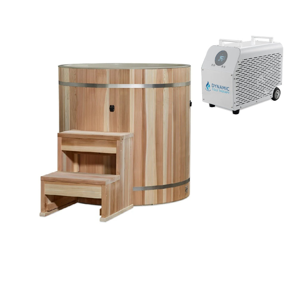 Dynamic Cold Therapy PVC Barrel Cold Plunge
