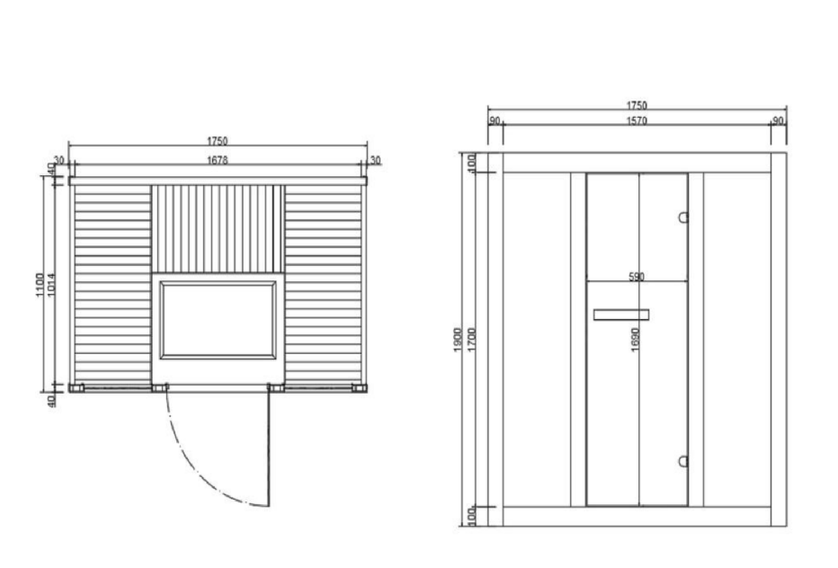 Cal Saunas Solara 4 – 4 Person Infrared Sauna