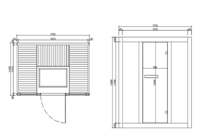 Cal Saunas Solara 4 – 4 Person Infrared Sauna