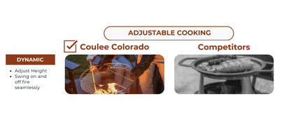 Coulee Outdoor Coulee Colorado XL Smokeless Fire Pit - CCO-0025