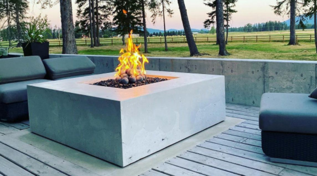 Warming Trends Octagonal CFBO280 Crossfire Brass Burner For 30" Opening or Larger with 30" Square Plate