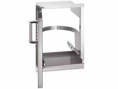 Fire Magic Premium Flush 14" Single Access Door with Tank Tray & Louvers