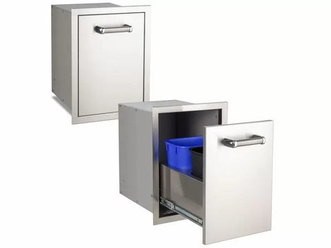 Image of Fire Magic Premium Flush 14" Trash Cabinet - 53820TSC