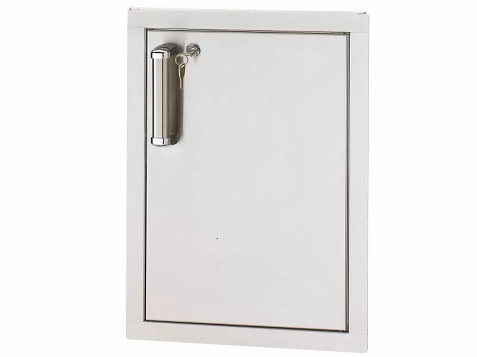 Fire Magic Premium Flush 17" Vertical Single Access Door with Soft Close