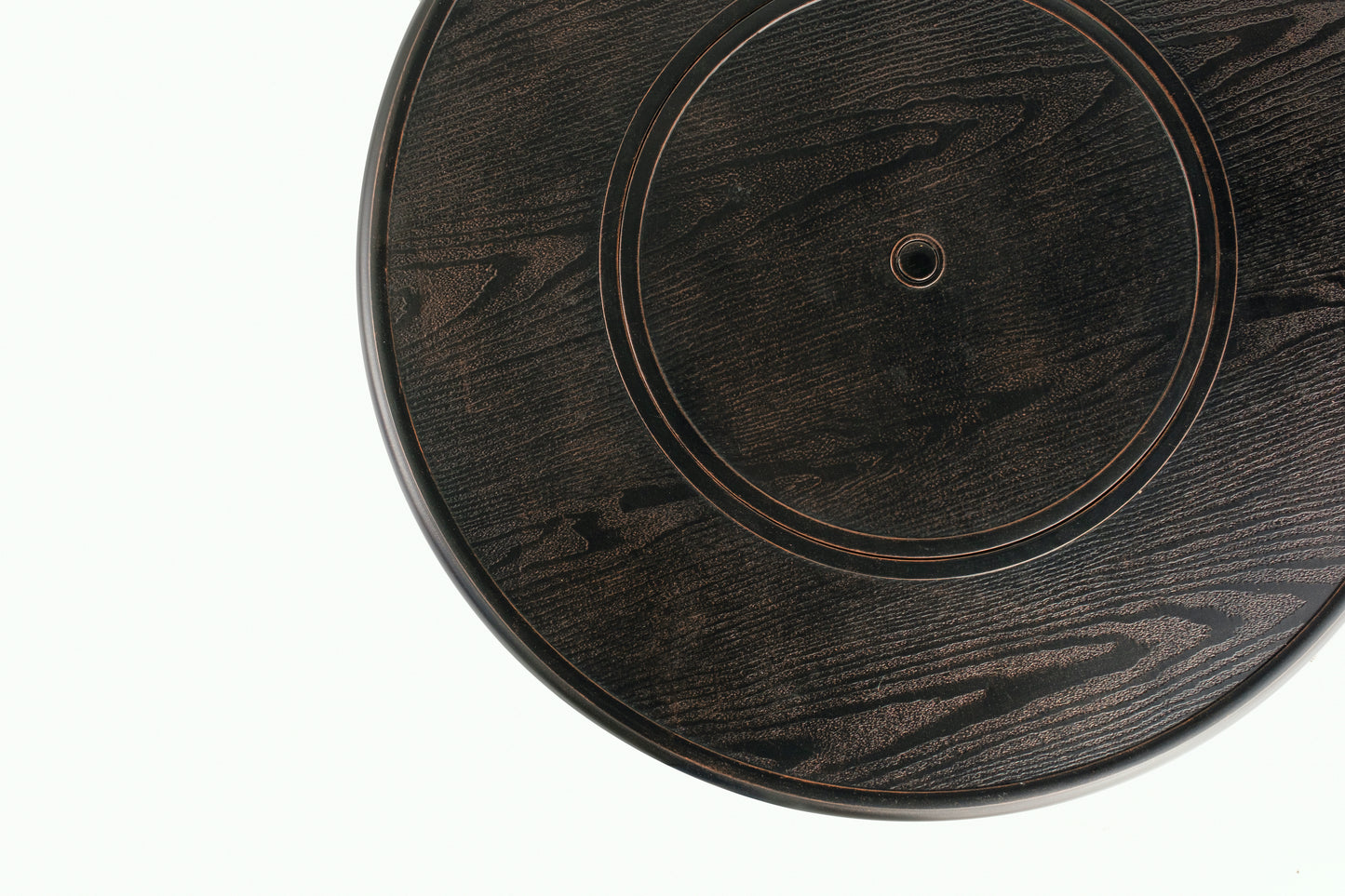 Alfresco Home Manchester 36" Round Match Lit Gas Fire Pit Chat Table Glacier Ice Firebeads - 55-3013