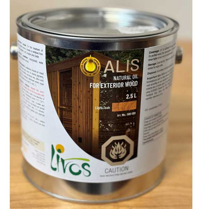 LeisureCraft Livos Alis Light Teak Protective Oil – 580-068