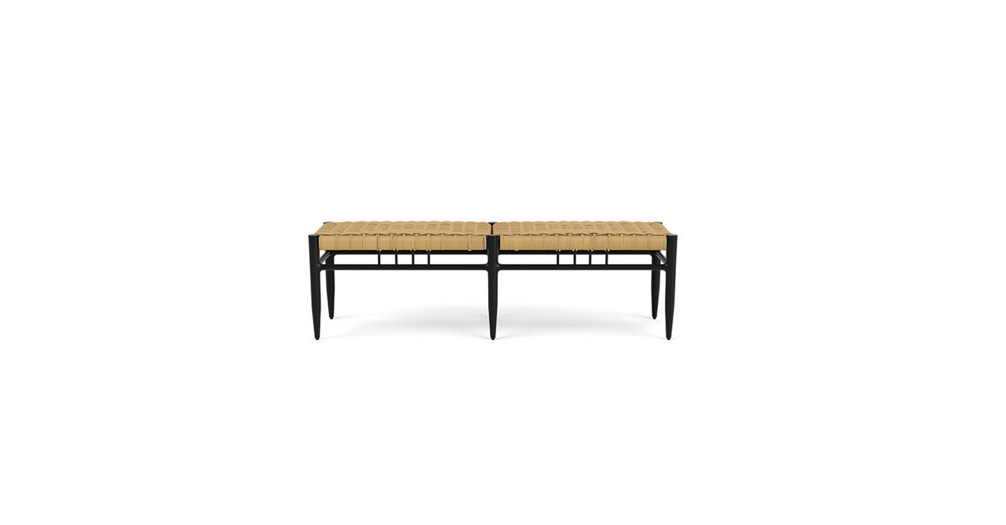 Lloyd Flanders Low Country Dining Bench in Natural Finish - 77227