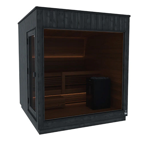 ThermaSol Nordic Misty Sauna Cabin, Modular, 2 to 5 Person