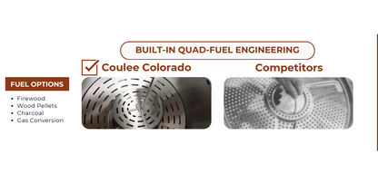 Coulee Outdoor Coulee Colorado Smokeless Fire Pit - CCO-0018