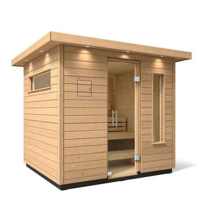 Kohler C2 Douglas Fir Outdoor Sauna Kit, Up to 6 Persons