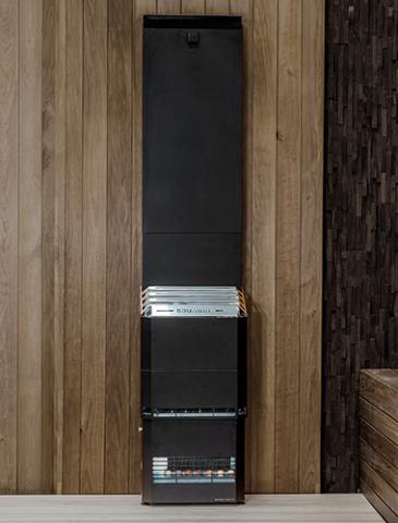 Saunum Air 5 Sauna Heater Package Air Series 4.8kW Sauna Heater Package Black