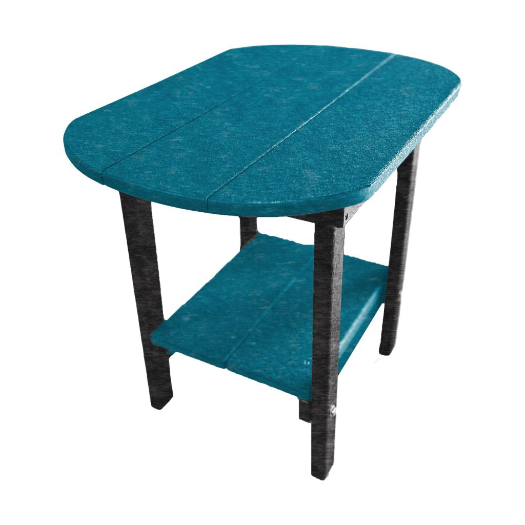 Kanyon OVAL END TABLE W/SHELF K730 SOLID