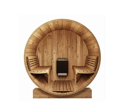 SaunaLife Model E8, ERGO Series 6-Person Sauna Barrel – SL-MODELE8