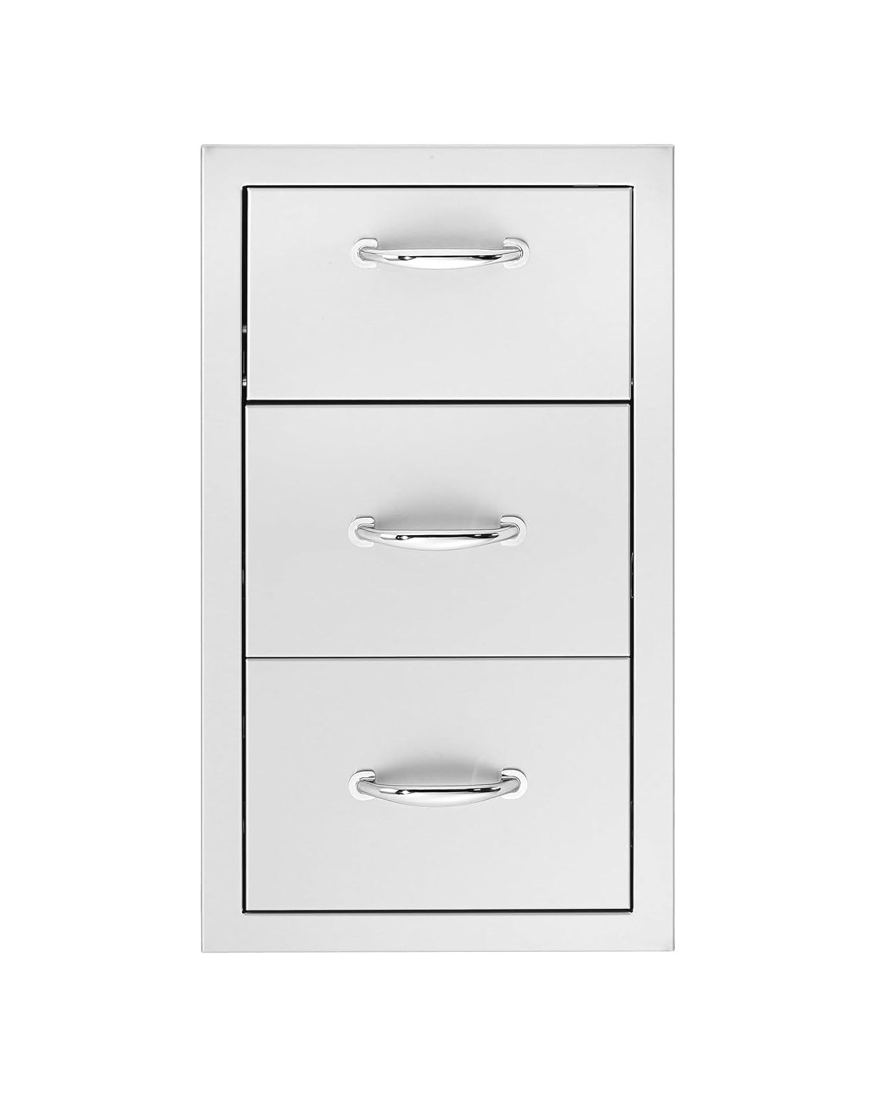 TrueFlame 17" Vertical 2-Drawer & Paper Towel Holder Combo Masonry - TF-TDC-17M-A