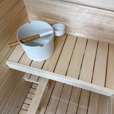 Prosaunas Aspen 2x3 S4SEE SHP Profile, Bench Material - WOOD640-1