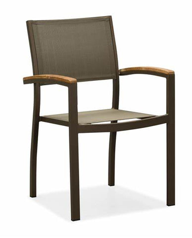 Higold Mucchio Dining Arm Chair – Latte- HGA-64781664