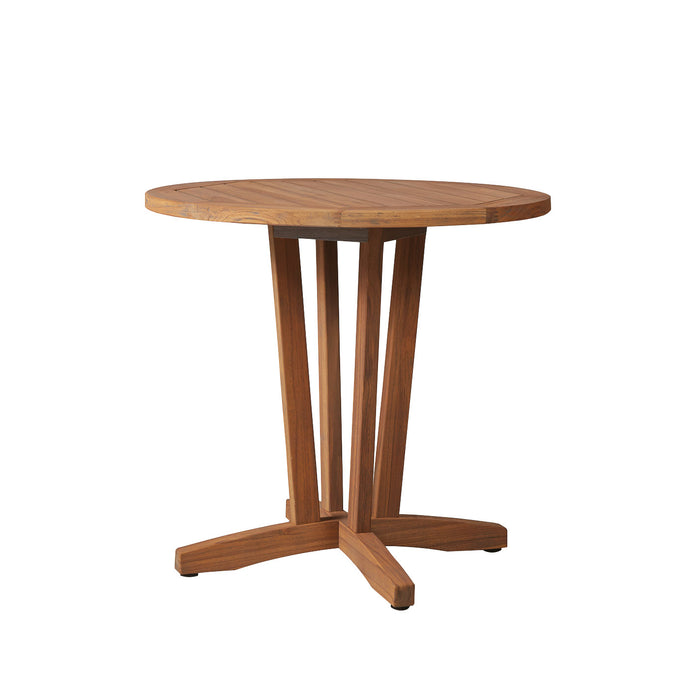 Lloyd Flanders Teak 30" Round Bistro Table - 286136