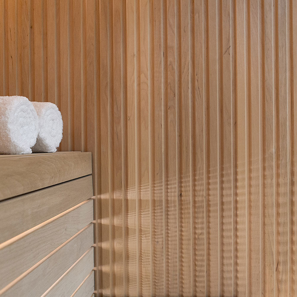 Auroom Libera Glass Indoor Sauna Kit – Elegant & Customizable (Up to 6 Persons)