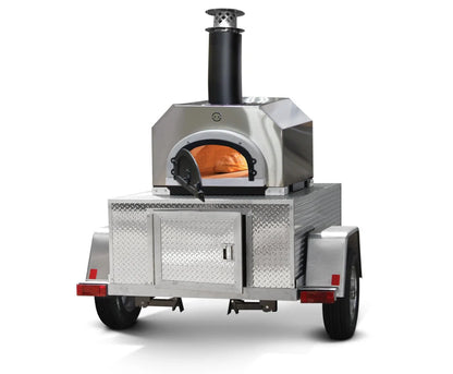 Chicago Brick Oven CBO-750 Hybrid Tailgater - Stainless Steel Finish