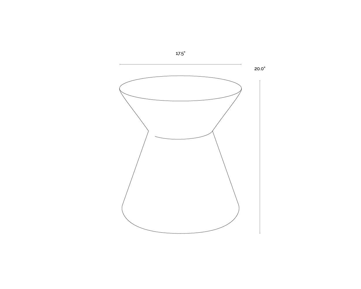 SUNPAN Astley End Table