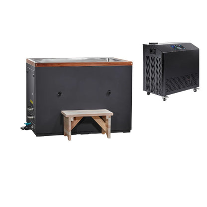 Dynamic Cold Therapy "CUBOID" 304 Nano-Coated Stainless Steel Cold Plunge