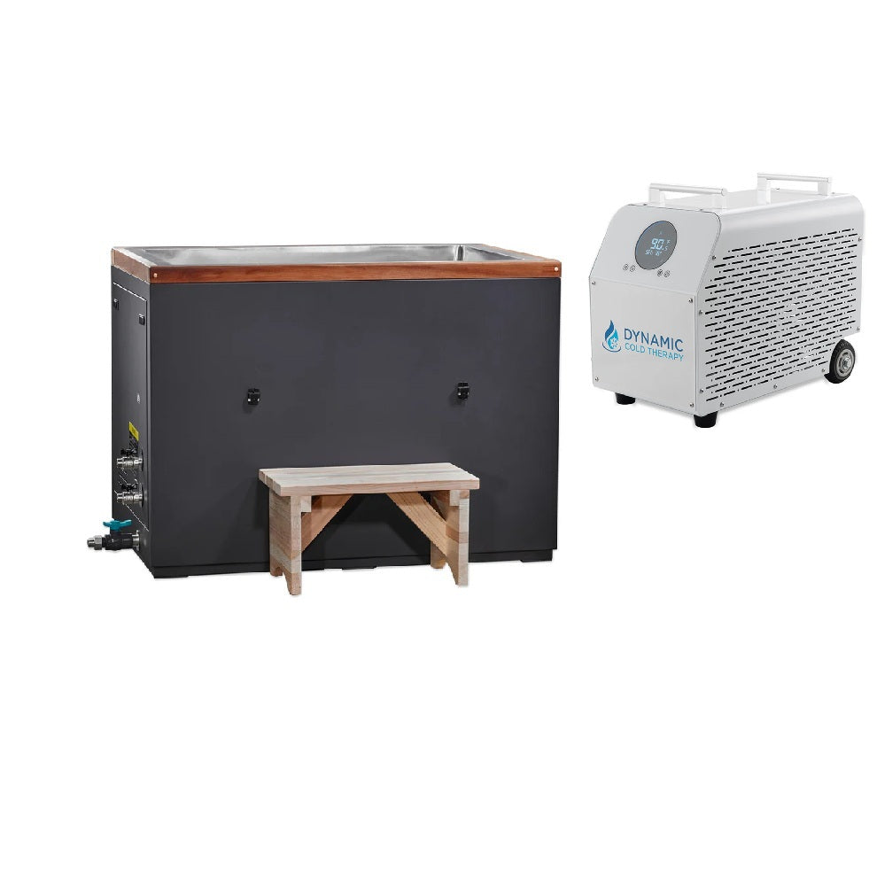 Dynamic Cold Therapy "CUBOID" 304 Nano-Coated Stainless Steel Cold Plunge