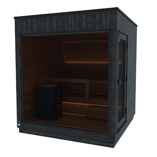 ThermaSol Nordic Misty Sauna Cabin, Modular, 2 to 5 Person