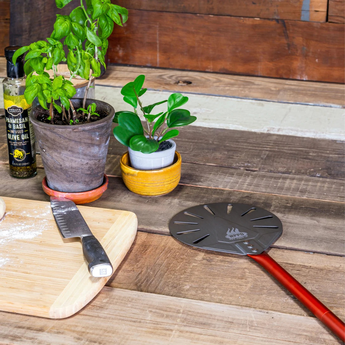 WPPO Pizza Peel w/ Breakdown Handle-WKRP-01