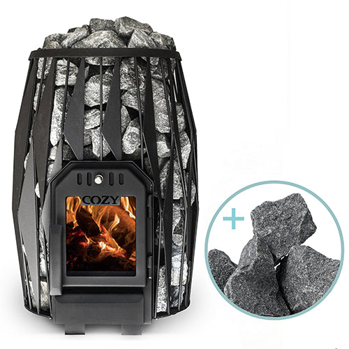 Cozy Heat OG Series Sauna Stove Package, up to 18kW